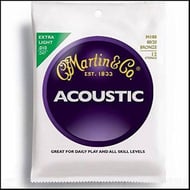 12 String Acoustic Guitar Strings Bronze 80/20 Single Set, Extra Light 10-47